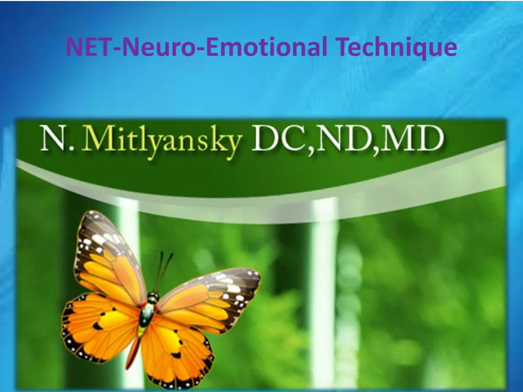 PPT - NET-Neuro-Emotional Technique PowerPoint Presentation, free ...