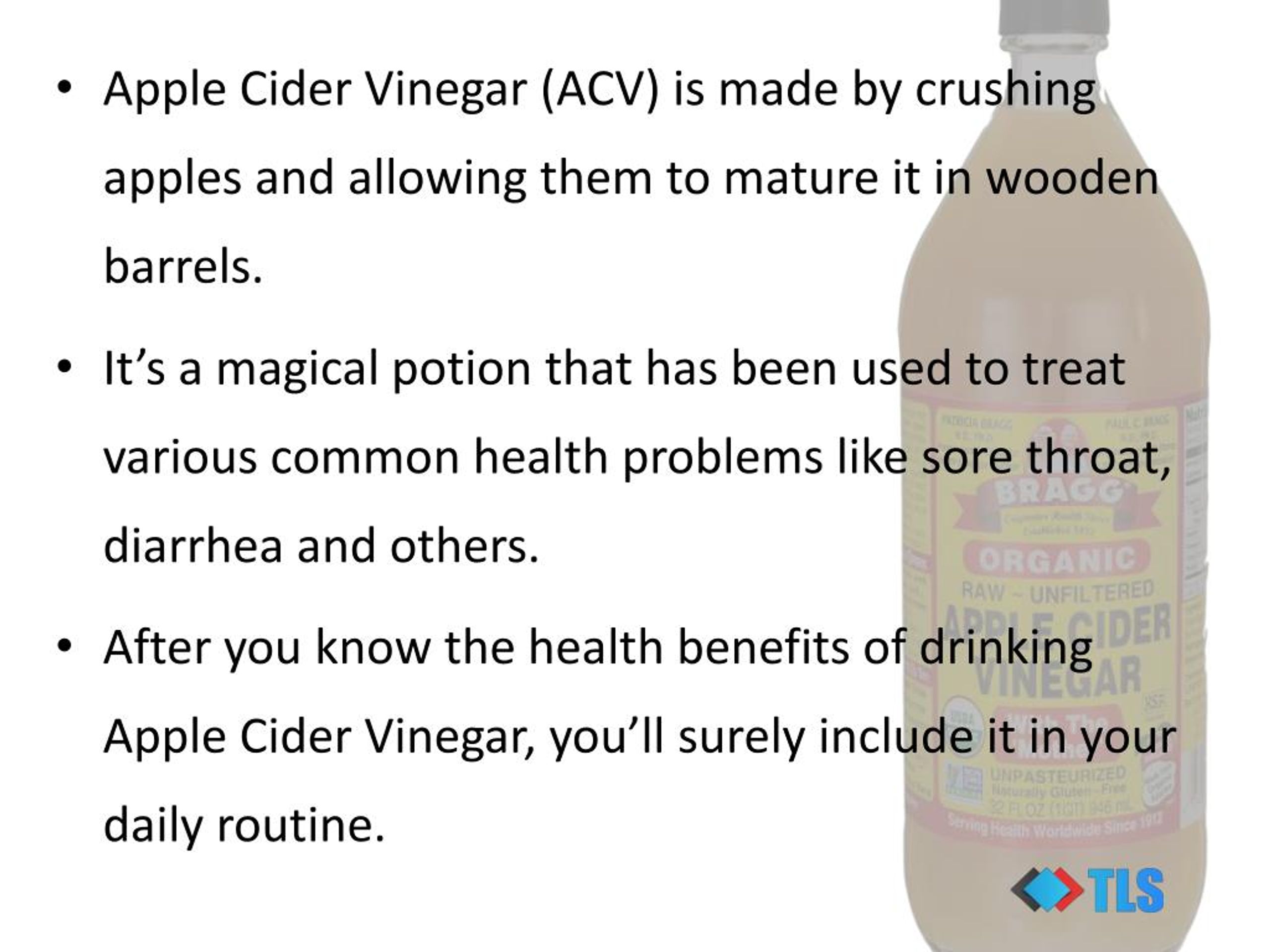 PPT - 6 Benefits Of Drinking Apple Cider Vinegar You Never Knew ...