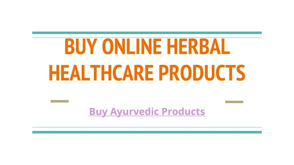 buy online herbal healthcare products n.