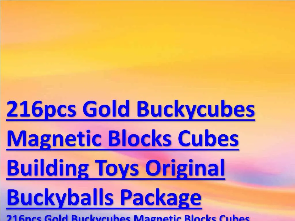 buckycubes for sale