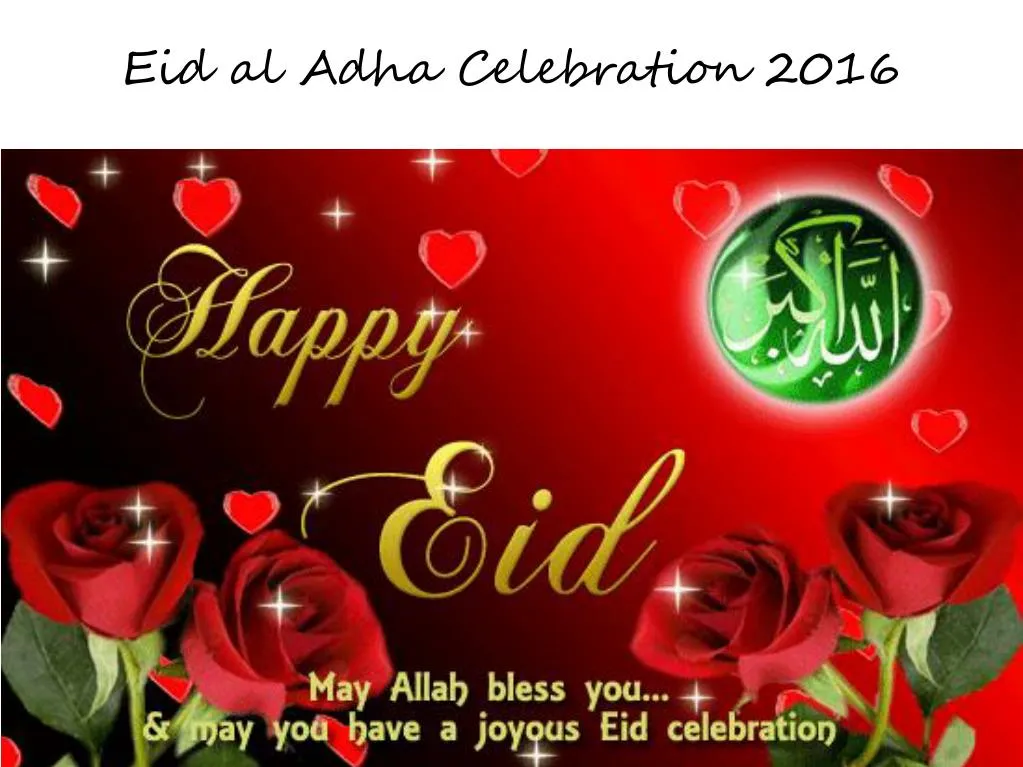 eid al adha celebration 2016 n.