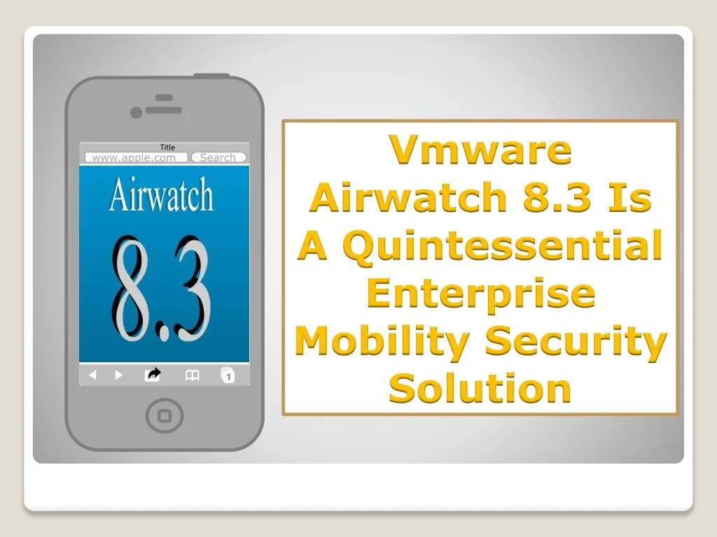 Vmware airwatch что это