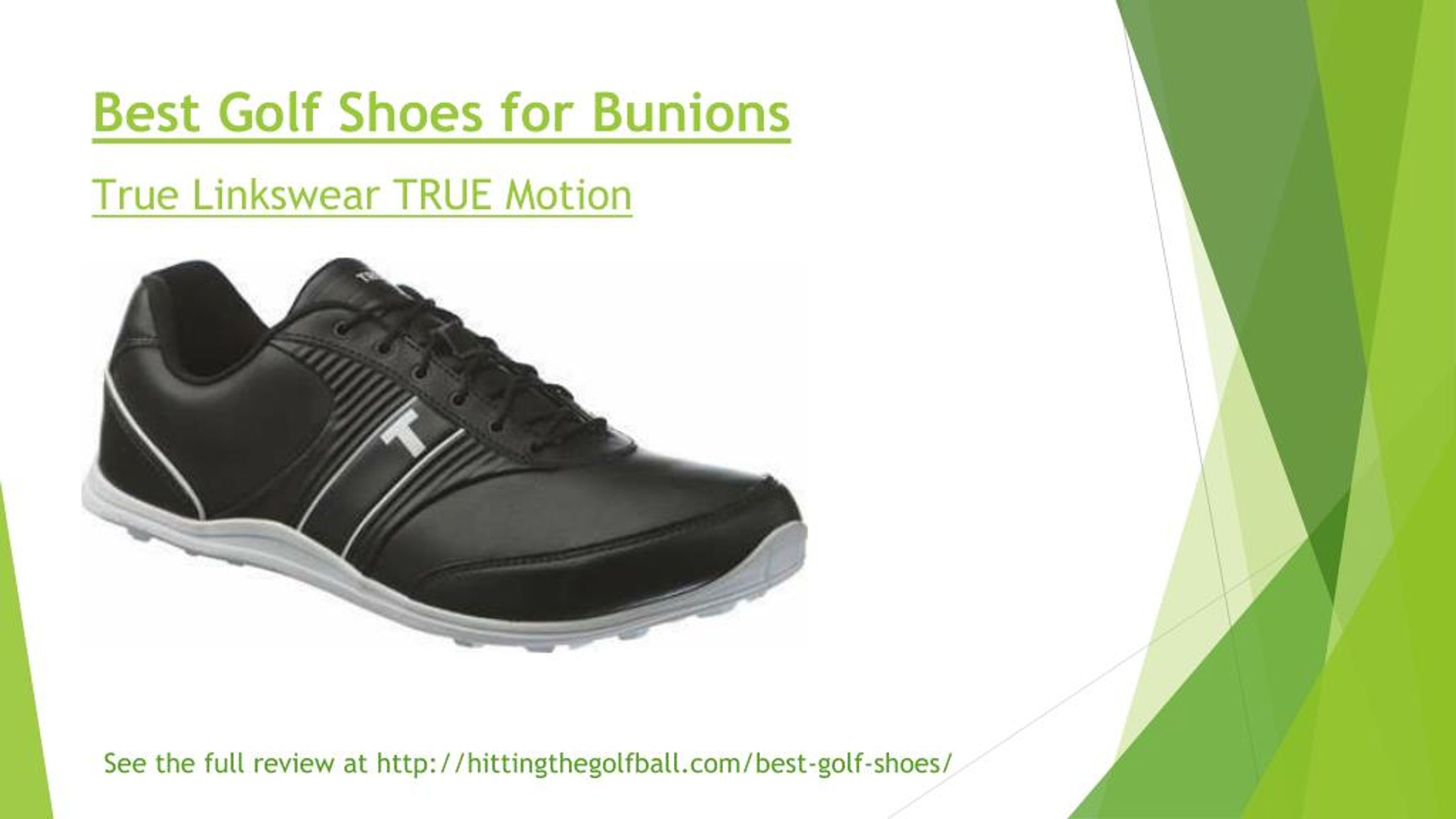 best golf shoes for bunions