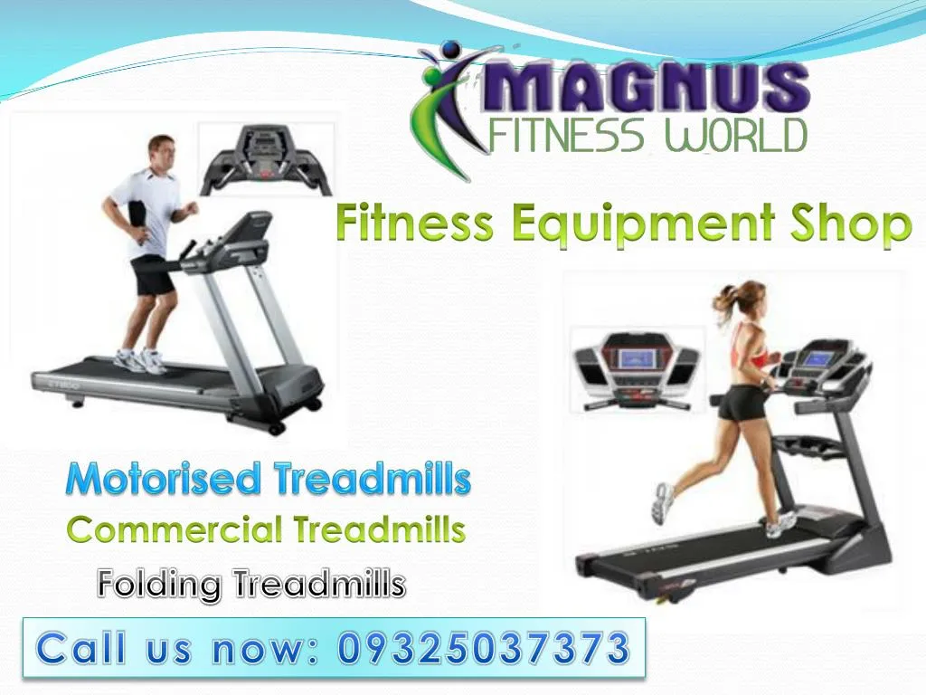 PPT Motorised Treadmills Brands Shop Sale Prices PowerPoint