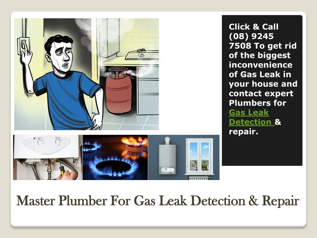 master plumber for gas leak detection repair n.
