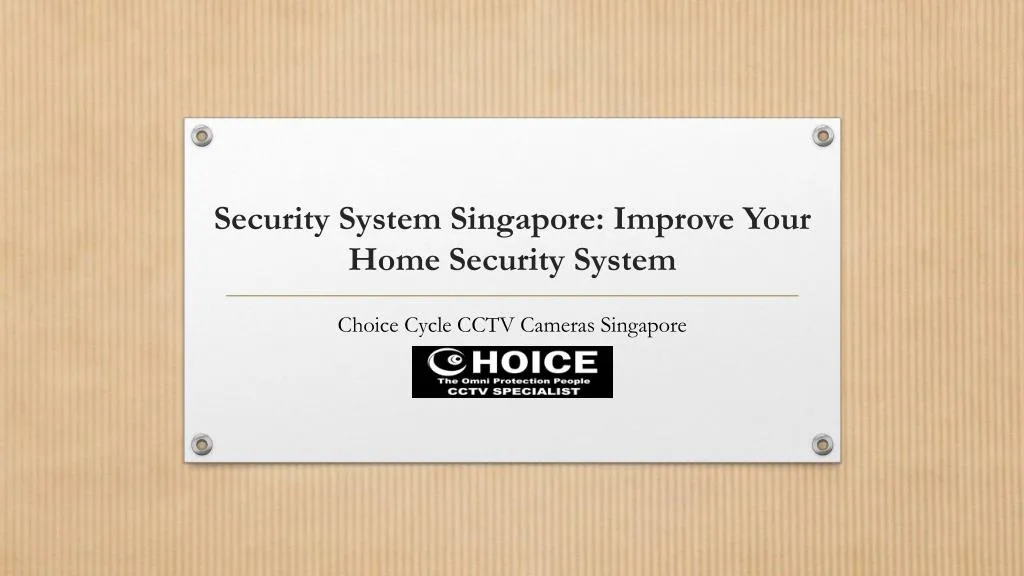 security system singapore improve your home security system n.