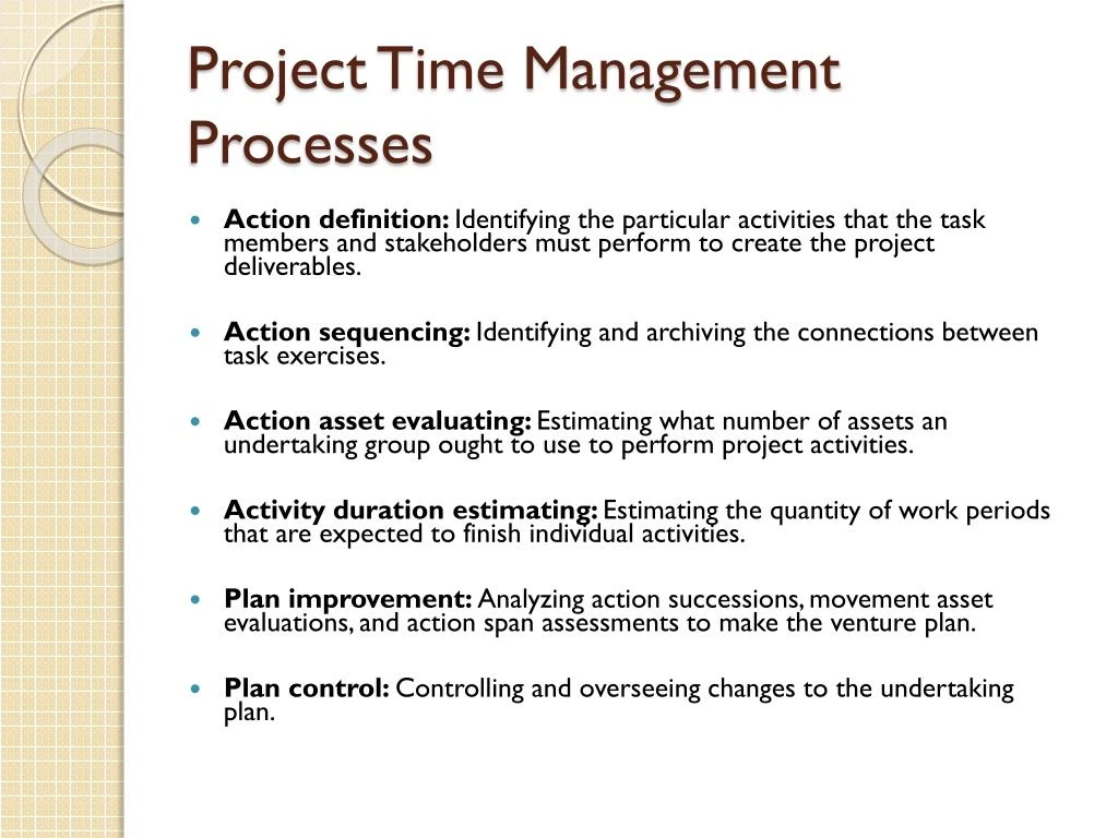 PPT - Project Time Management For Construction PowerPoint Presentation ...