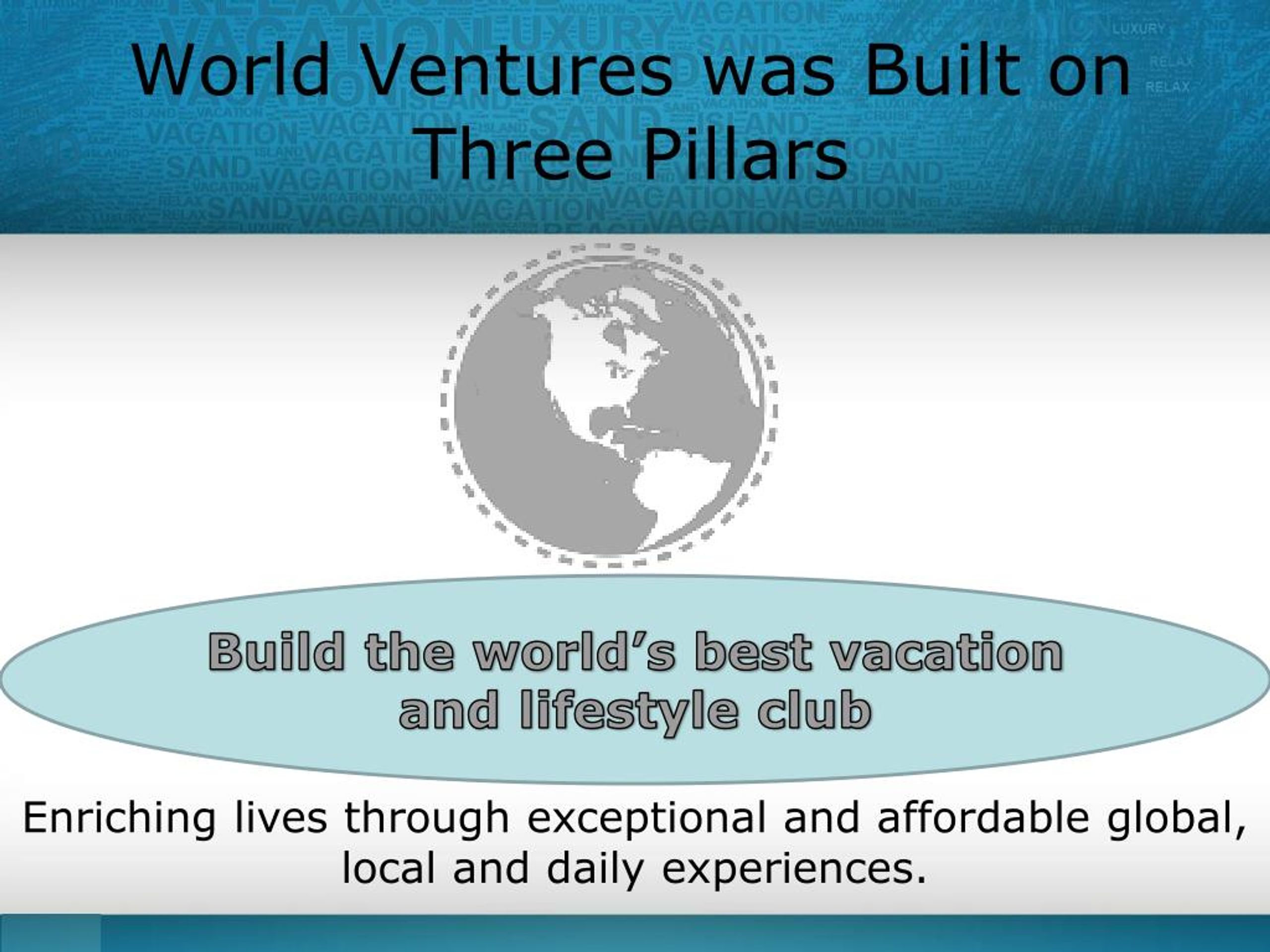 world ventures presentation