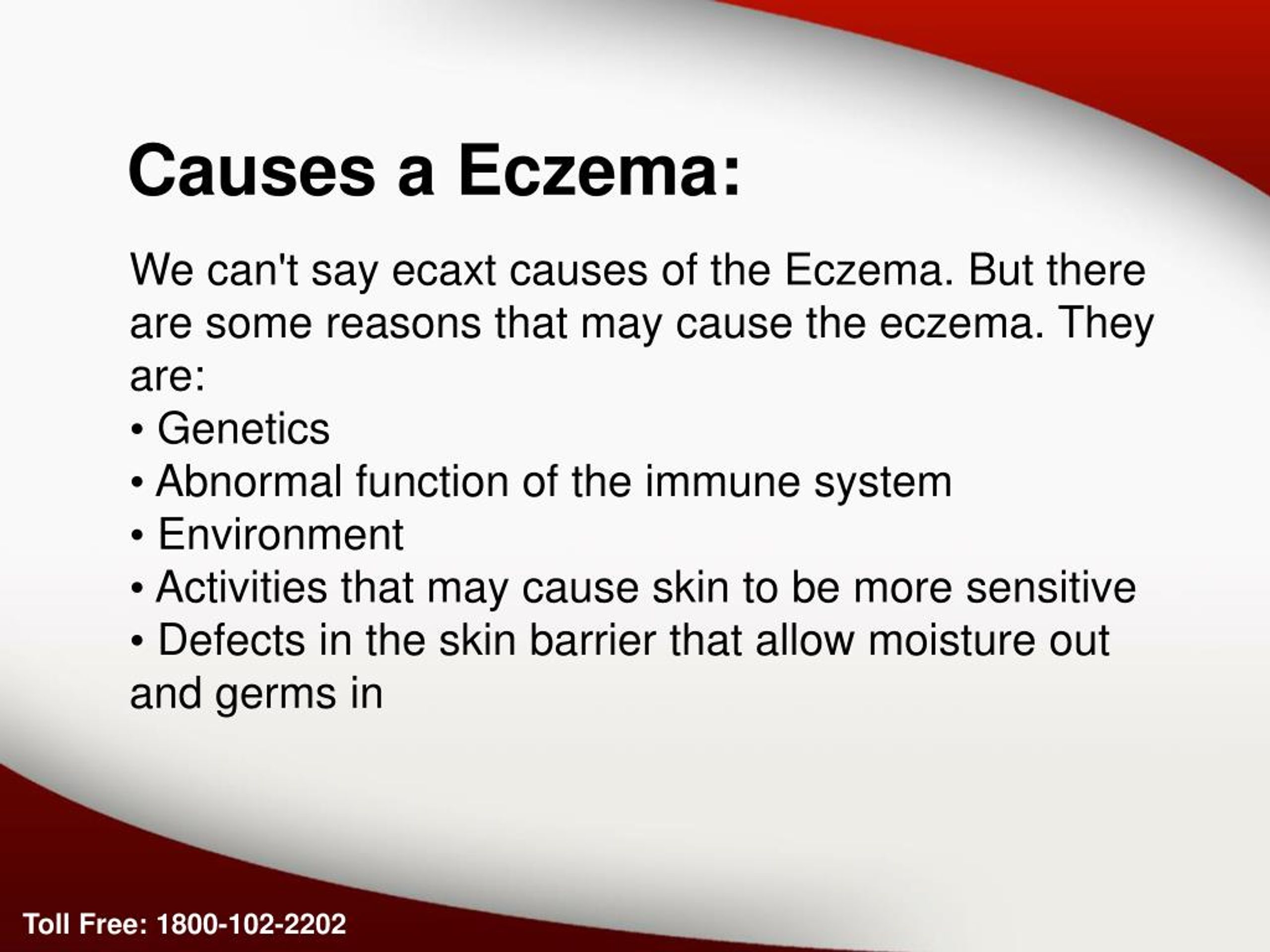 PPT - Eczema Skin Problem Causes And Symptoms PowerPoint Presentation ...