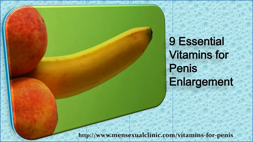 Vitamins For Penis Health 116