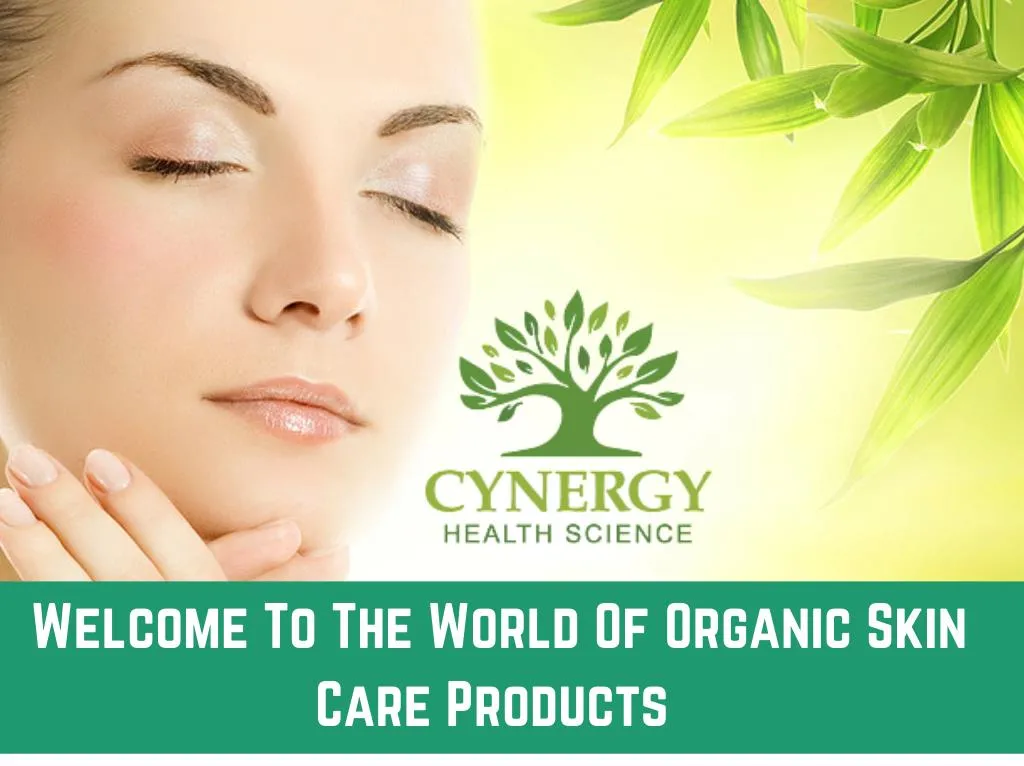 PPT Organic Skin Care Products for Women PowerPoint Presentation