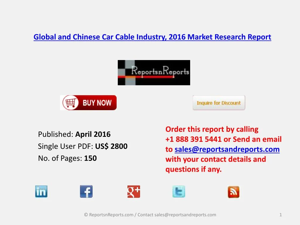 global and chinese car cable industry 2016 market research report n.