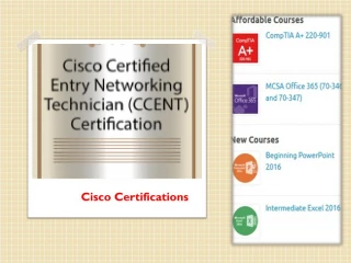 PPT - Cisco Certifications Archives PowerPoint Presentation - ID:7333206