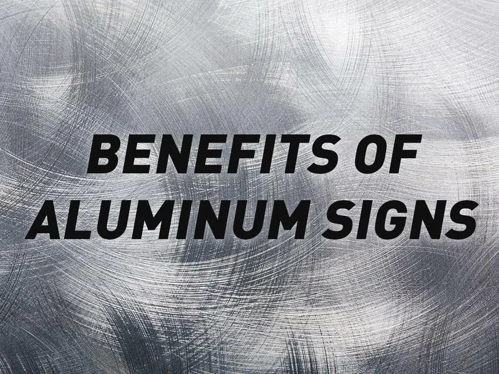 PPT 5 Benefits of Aluminum Signs PowerPoint Presentation, free