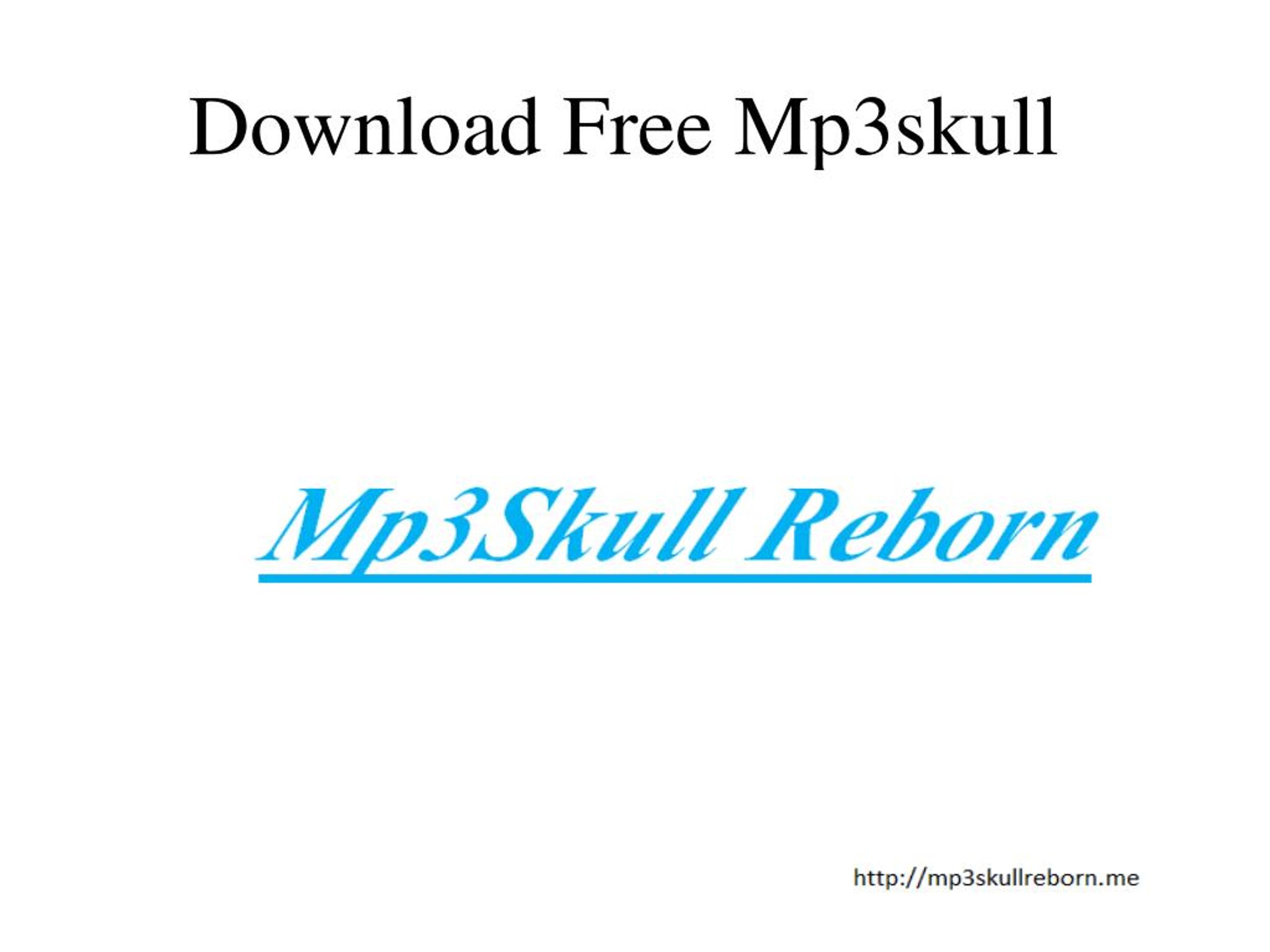 Ppt Mp3skull Free Download Powerpoint Presentation Free Download Id 7334134