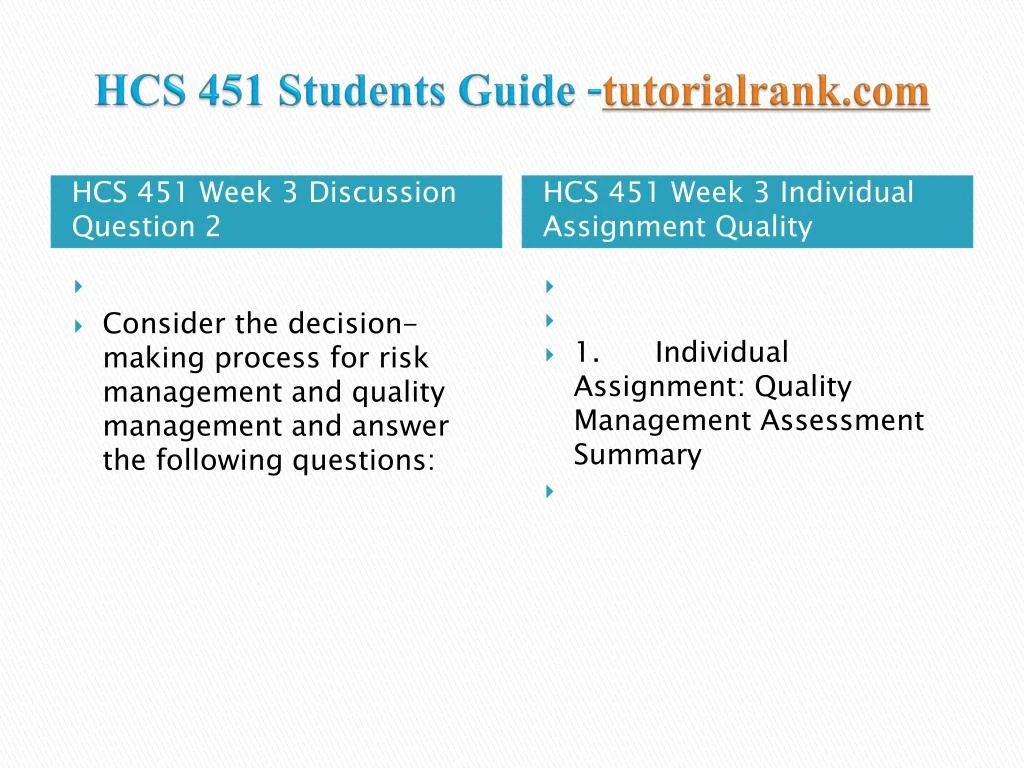 hcs week 3 individual powerpoint Hcs 551 week 3 individual assignment comparing cognitive create a 7- to 10-slide microsoft® powerpoint® presentation with speaker notes that illustrates the. hcs week 3 individual powerpoint Hcs 551 week 3 individual assignment comparing cognitive create a 7- to 10-slide microsoft® powerpoint® presentation with speaker notes that illustrates the.