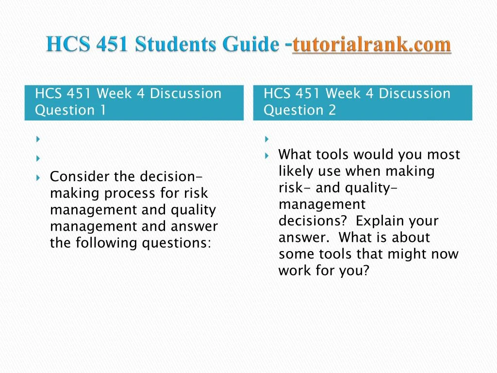 hcs451 risk and quality management hcs451 risk and quality management