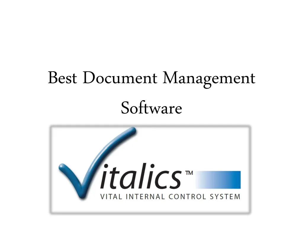best document management software n.