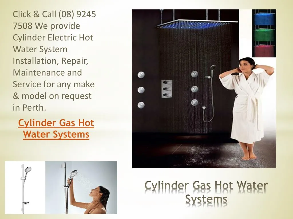 cylinder gas hot water systems n.