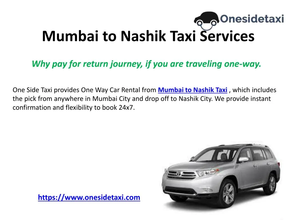 mumbai to nashik taxi services n.