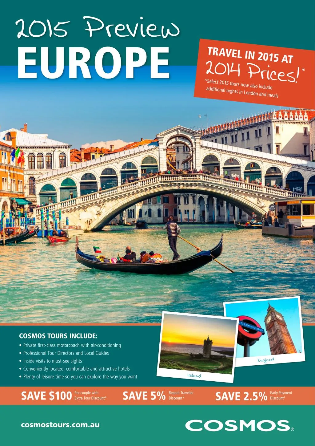 PPT - Europe Tour Packages - Cosmos Tours PowerPoint Presentation - ID ...