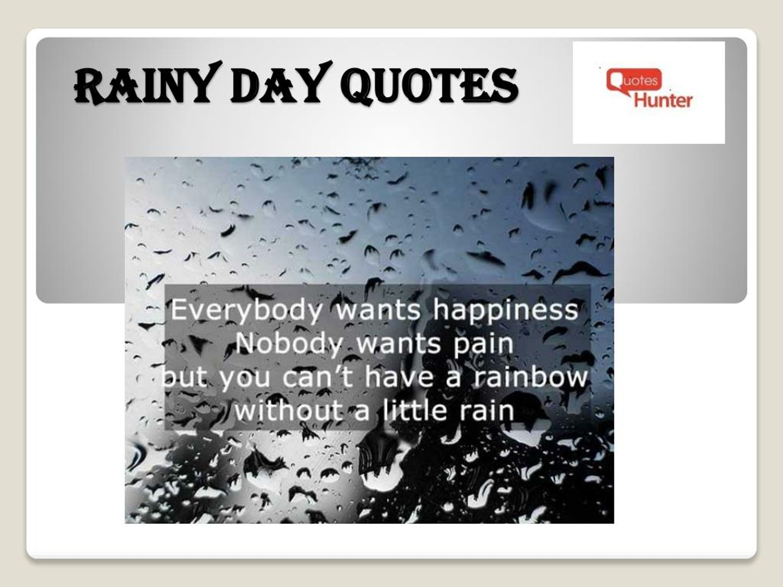 cloudy rainy day quotes