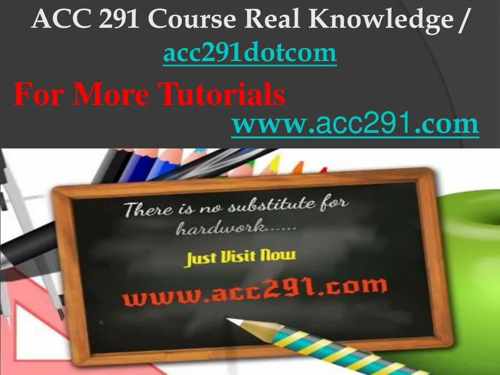acc 291 course real knowledge acc291dotcom n.