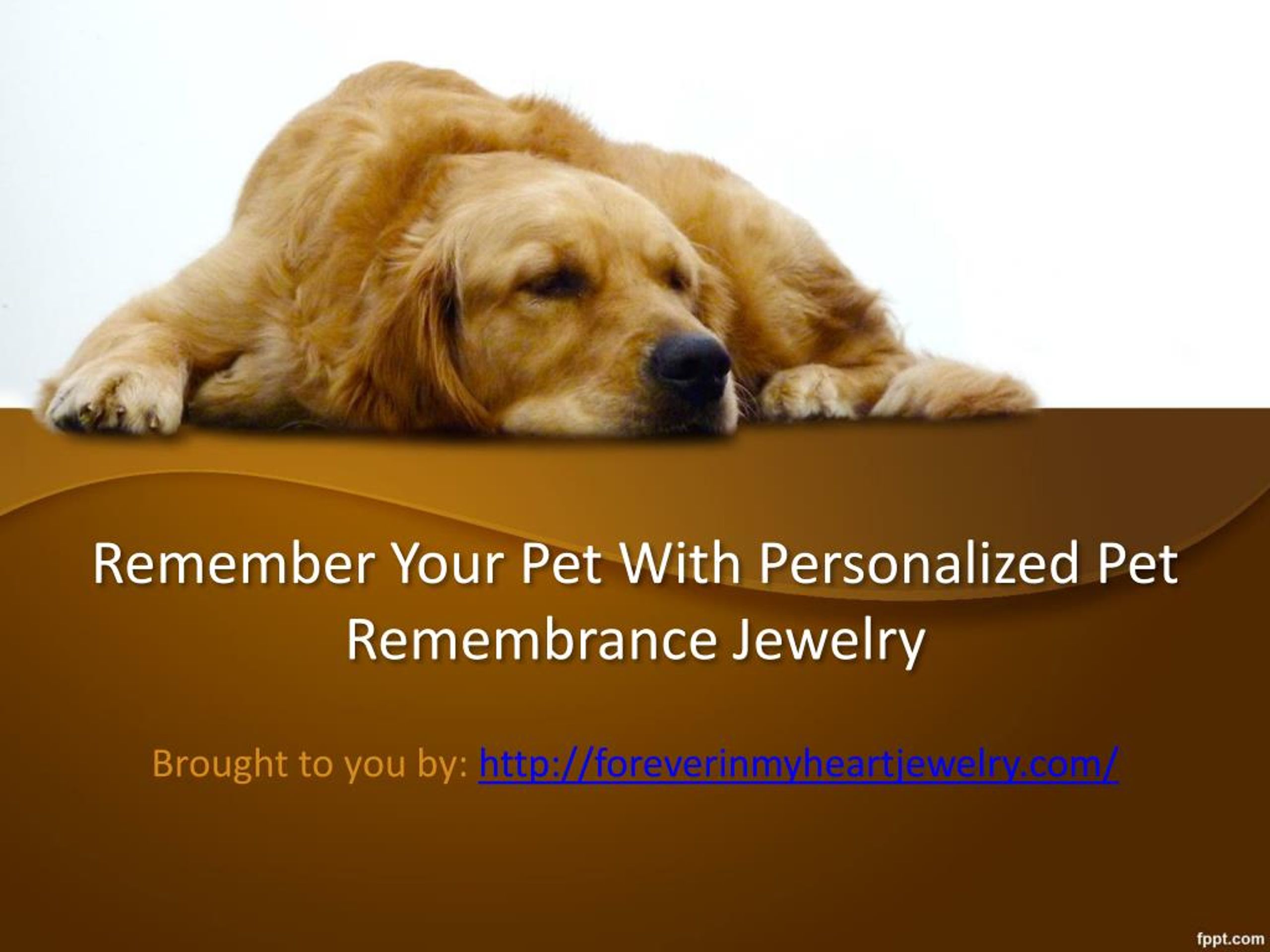 personalized pet remembrance