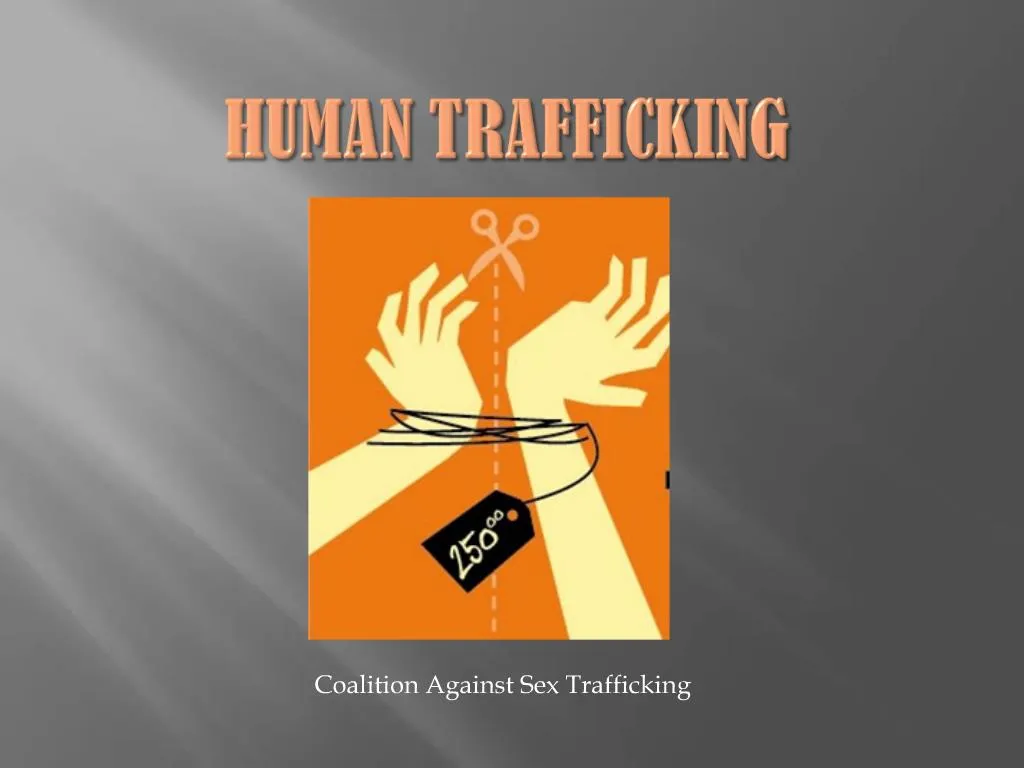 human trafficking presentation for high school