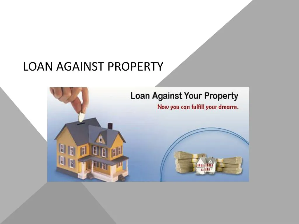 Personal Loans Against Property