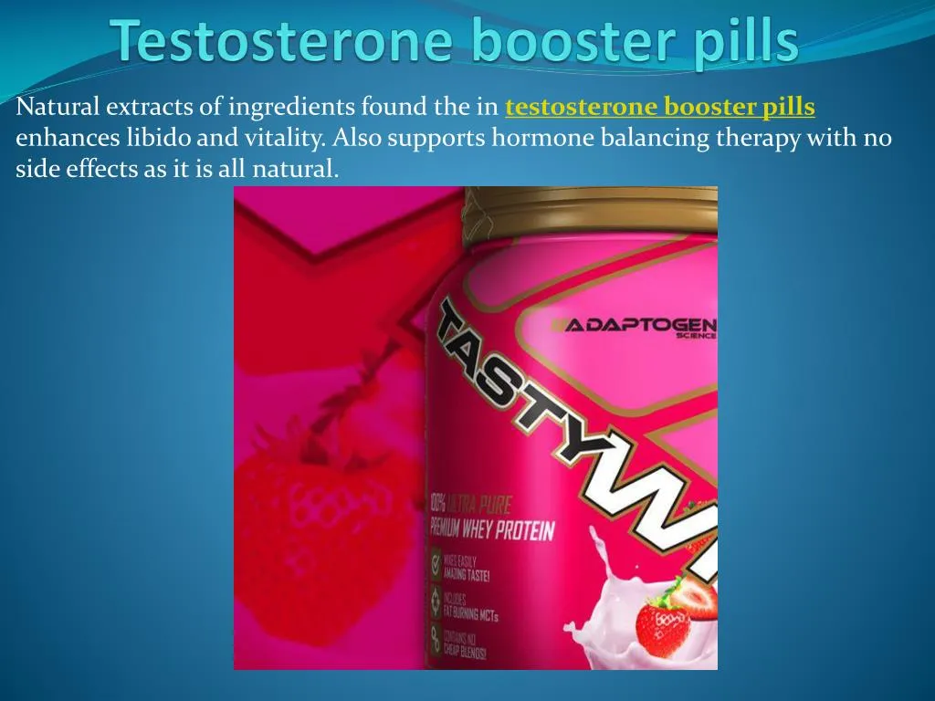 PPT Testosterone booster pills, Delicious protein powder, Muscle