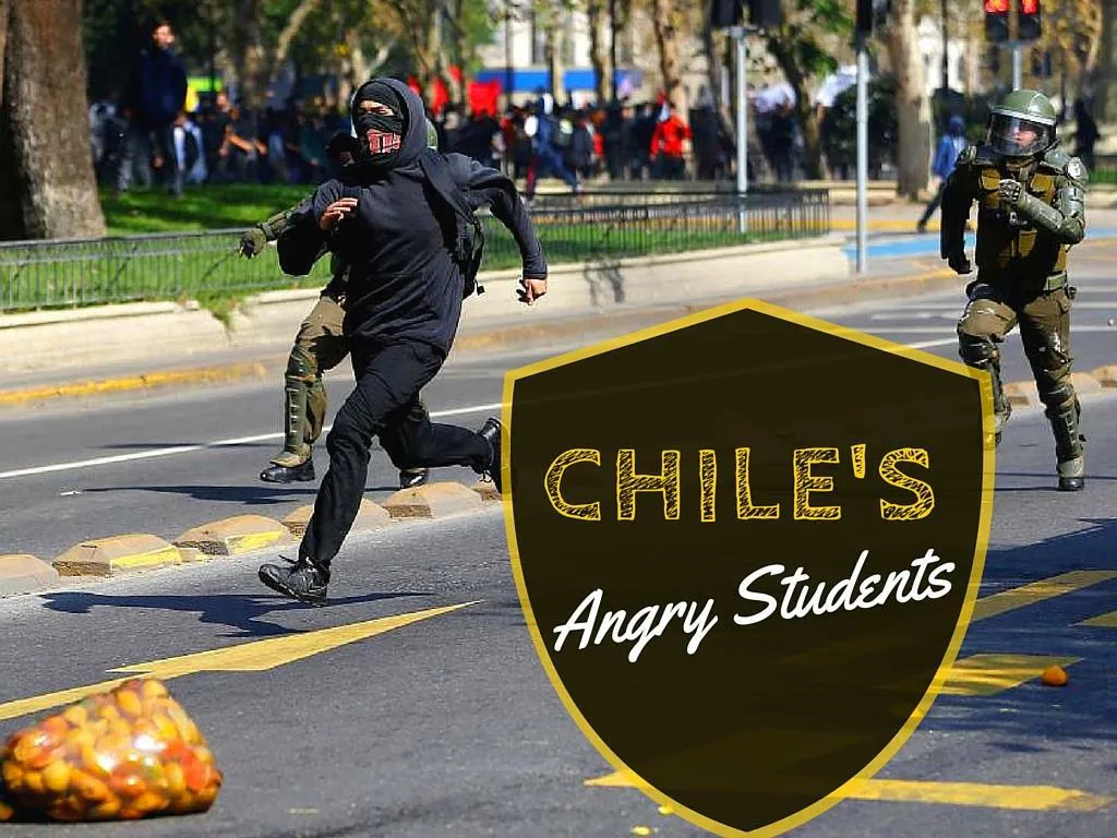 chile s irate students n.