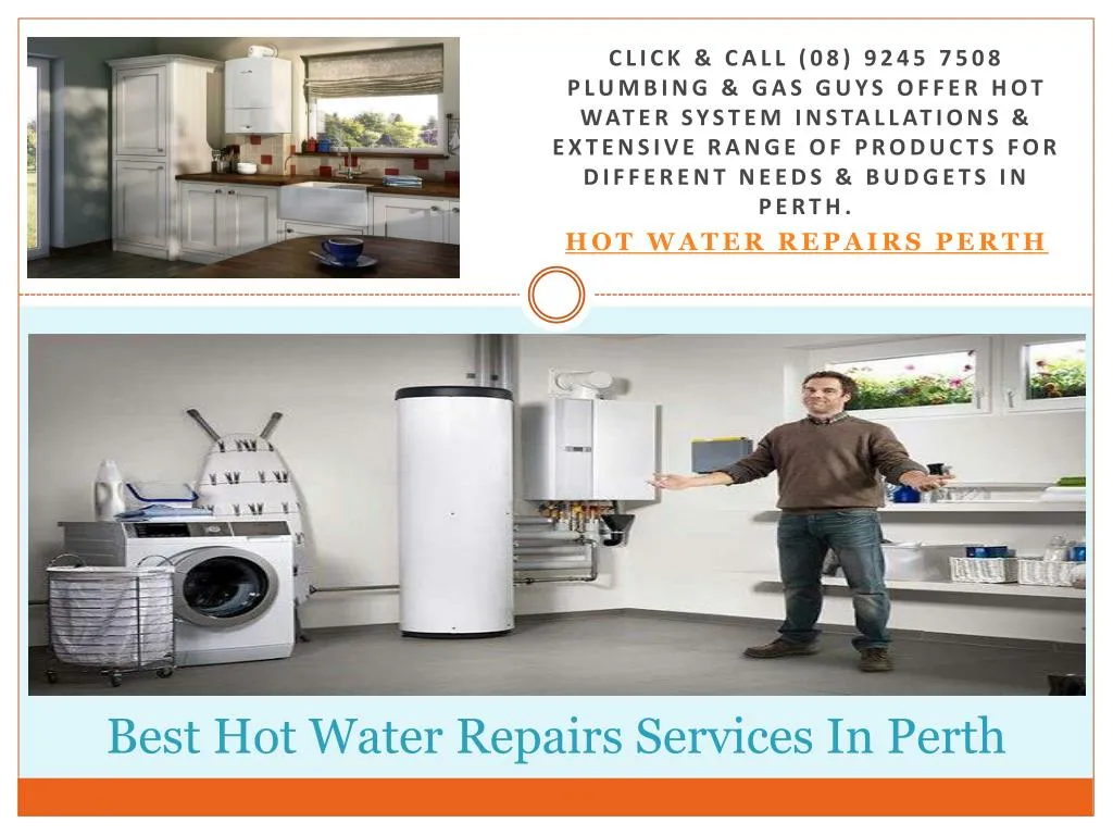 best hot water repairs services in perth n.