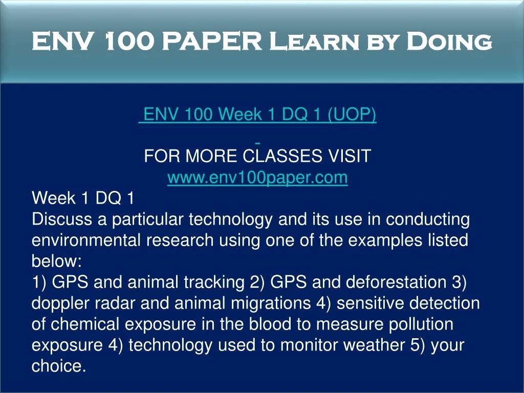 env 100 week 3 dq3 Env 100 entire course (uop) for more course tutorials visit wwwtutorialrankcomtutorial purchased: 3 times, rating: a+env 100 week 1 dq 1 env 100 week 1 dq 2. env 100 week 3 dq3 Env 100 entire course (uop) for more course tutorials visit wwwtutorialrankcomtutorial purchased: 3 times, rating: a+env 100 week 1 dq 1 env 100 week 1 dq 2.