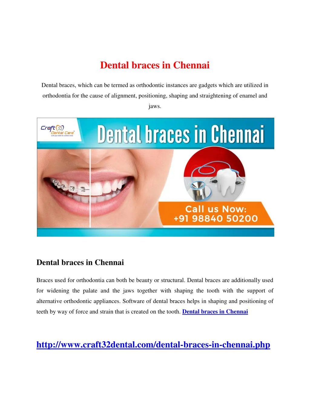 Ppt Dental Braces In Chennai Powerpoint Presentation Free Download