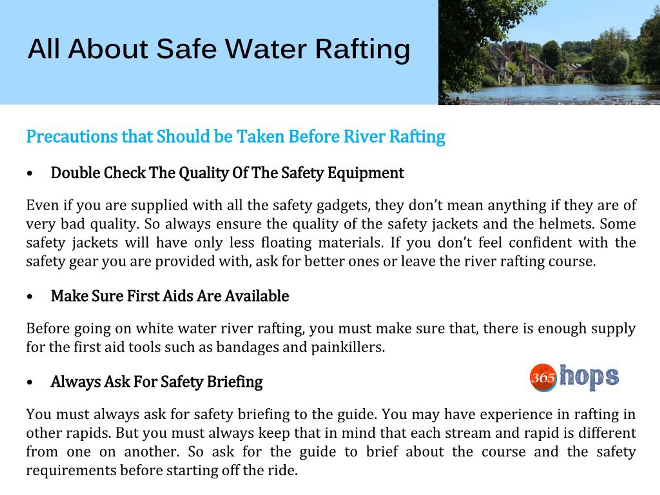 PPT - All About Safe White Water River Rafting PowerPoint Presentation ...