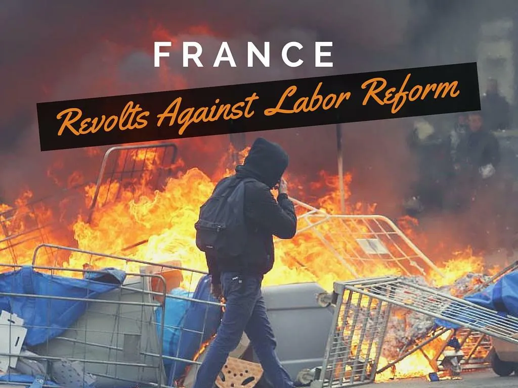 france rebels against work reform n.
