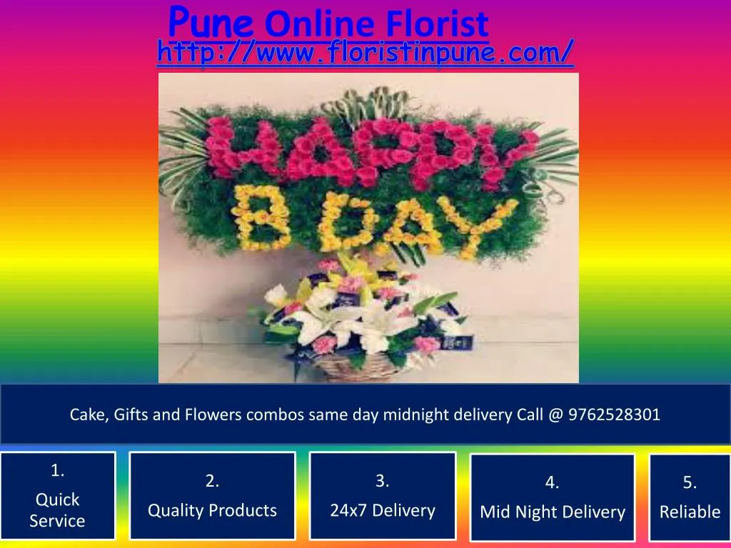 PPT Pune Flowers Delivery PowerPoint Presentation, free download ID7341359