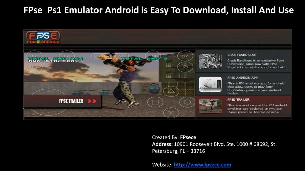 Ppt Download Ps 1 Emulator For Android Powerpoint Presentation Free Download Id