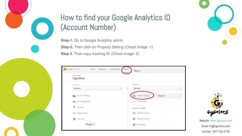 what is google analytics account number
