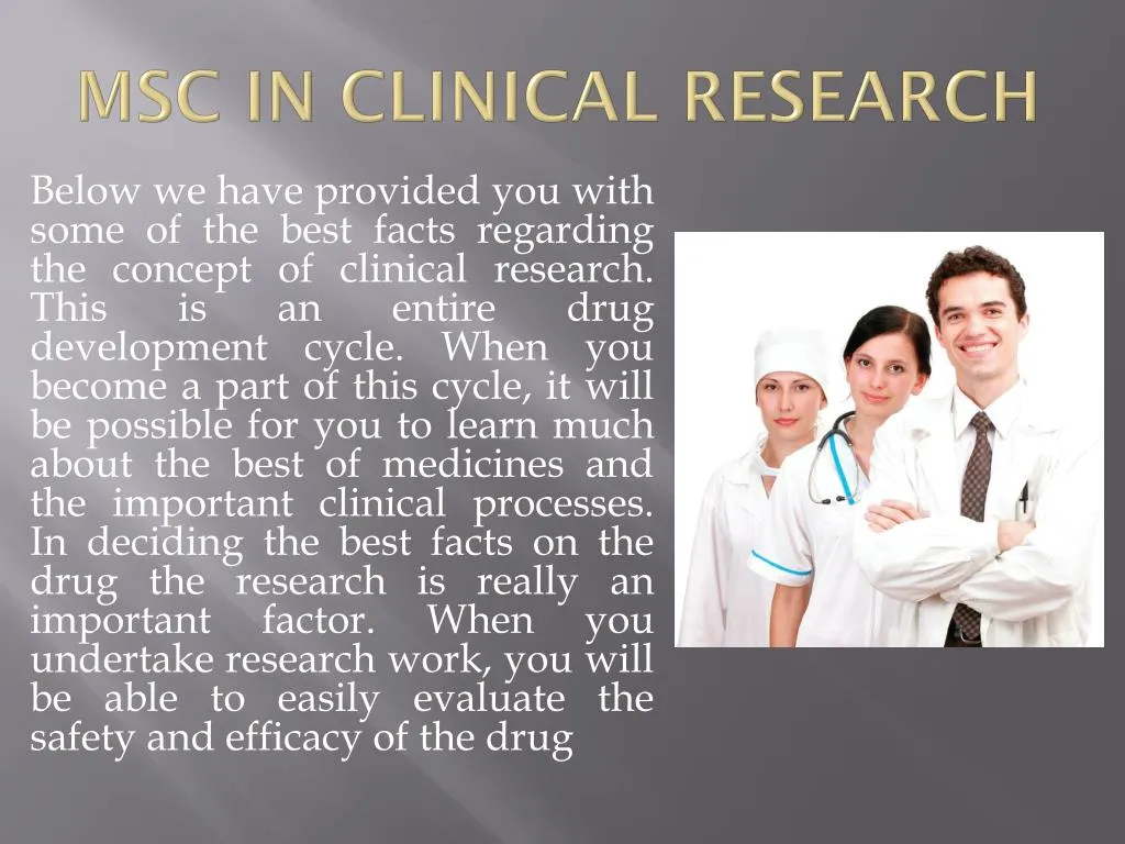 msc research meaning