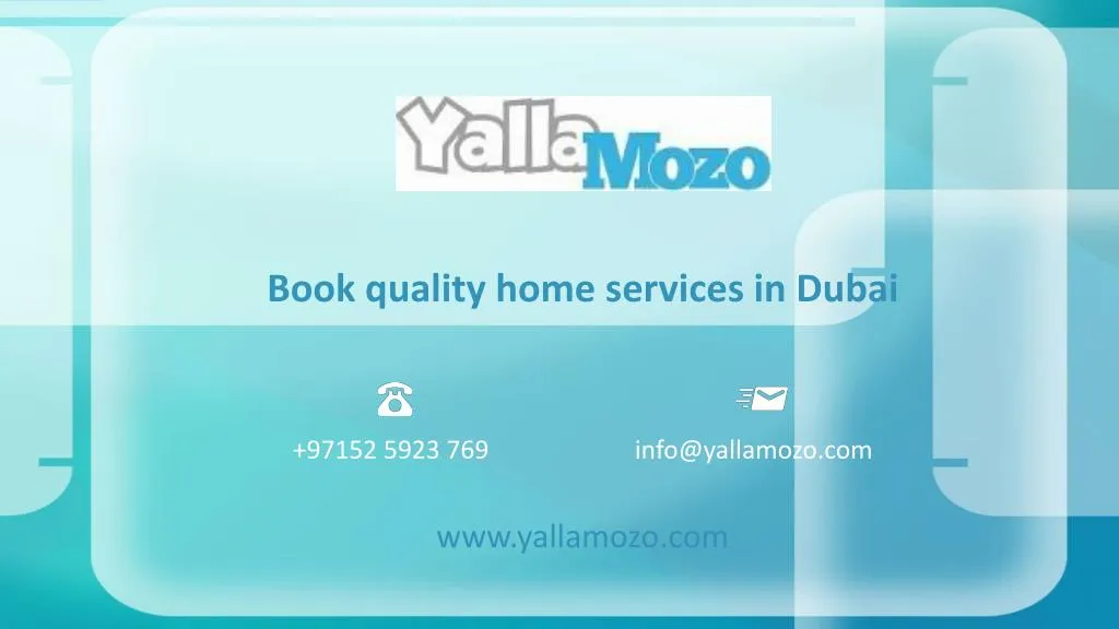 book quality home services in dubai n.