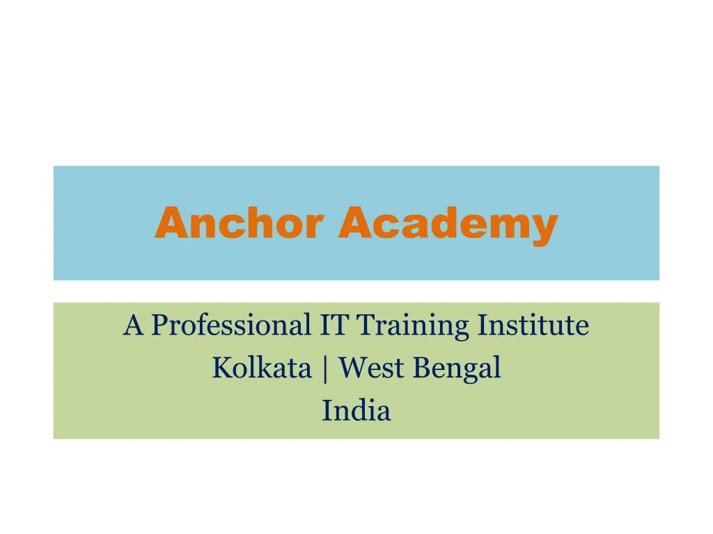 PPT Foreign Language Training Institute Kolkata PowerPoint