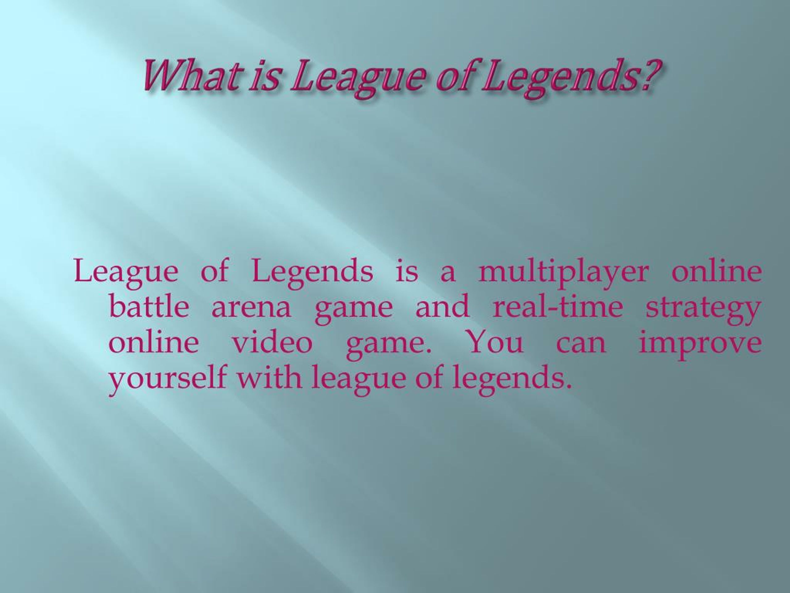 PPT - League of Legends ELO Boost Service at Eloboostleague.com