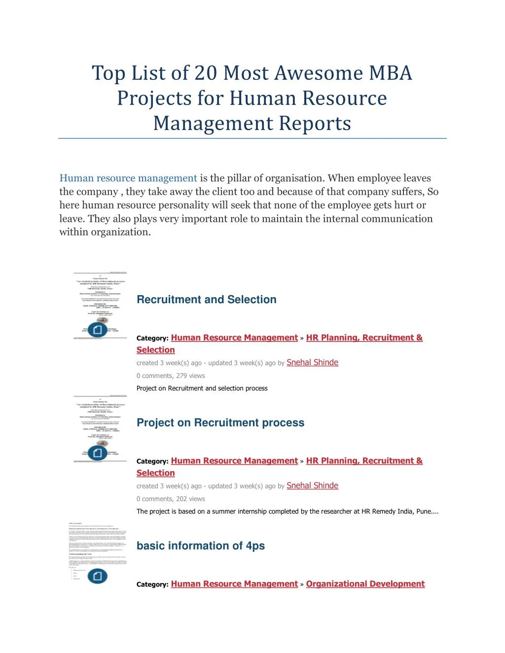 ppt-top-list-of-20-most-awesome-mba-projects-for-human-resource