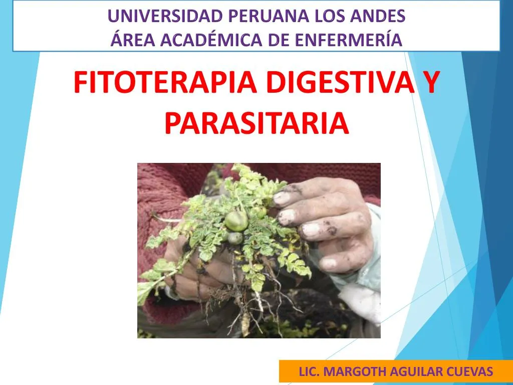 fitoterapia digestiva y parasitaria n.