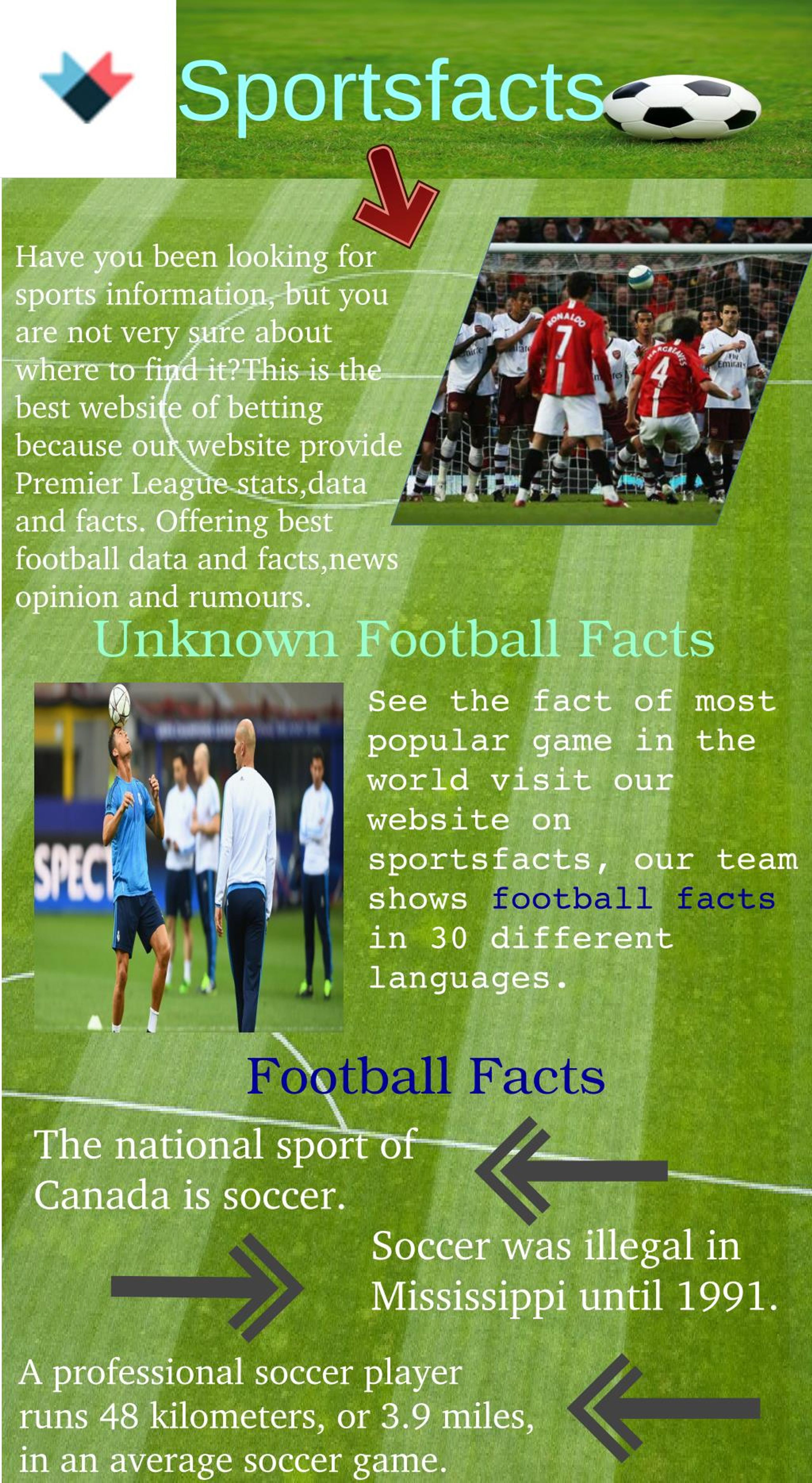 PPT - Unknown Football Facts PowerPoint Presentation, free download -  ID:7349471