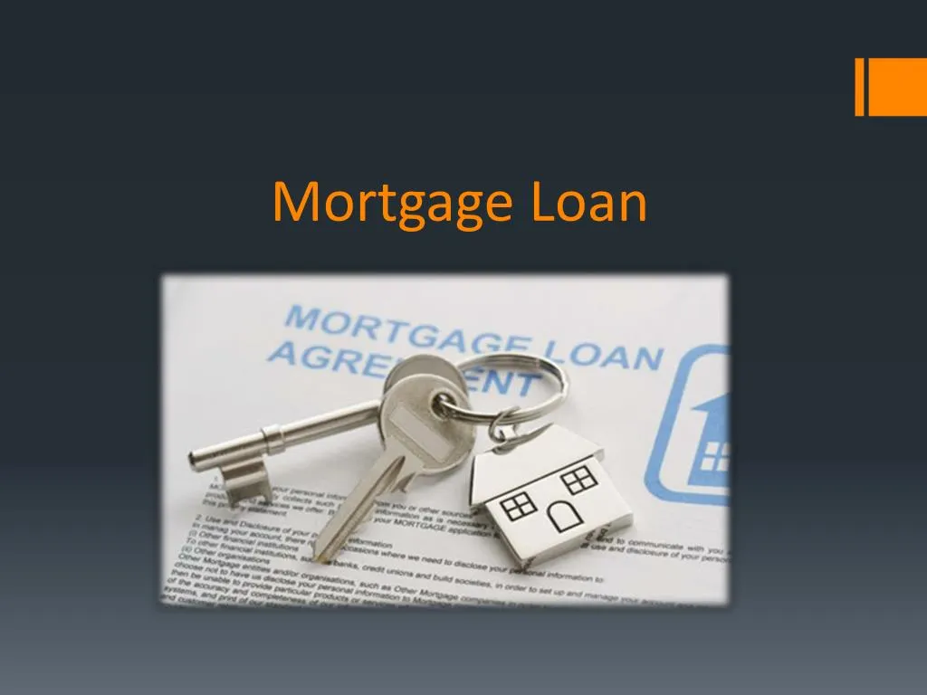 mortgage loan n.