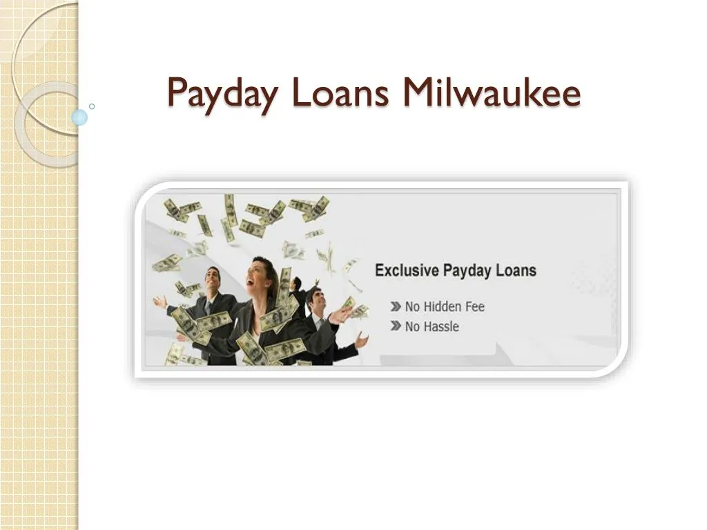 payday loans milwaukee n.