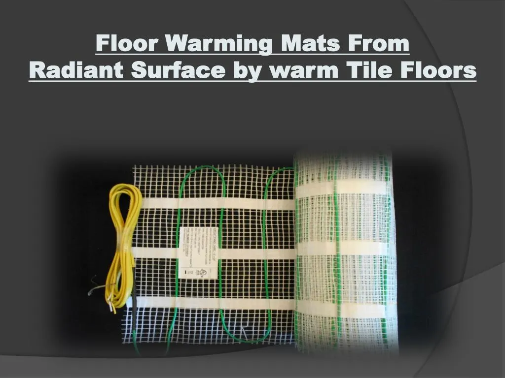 floor warming mats from radiant surface by warm tile floors n.